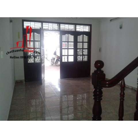 Cho thuê nhà Quận Bình Thạnh, hẻm đường Nguyễn Hữu Cảnh. Giá : 18 triệu/tháng.