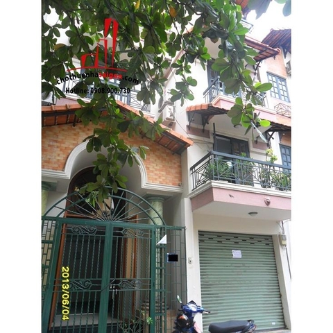 Cho thuê Villa Quận Bình Thạnh, khu nội bộ Nguyễn Hữu Cảnh 27 triệu/tháng.