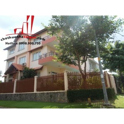 cần cho thuê biệt thự khu comboud phú nhuận, đường nguyễn văn hưởngthảo điền, quận 2
