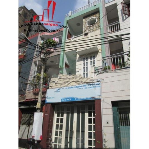 cho thuê nhà hẽm đường cao thắng, quận 3, giá 20tr/tháng