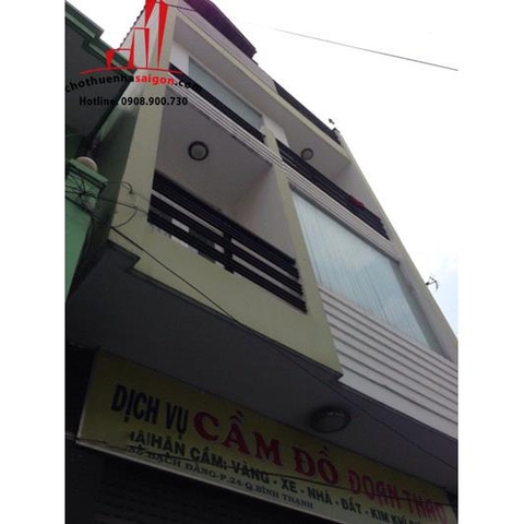 cần cho thuê nhà nguyên căn hẽm đường bạch đằng quận bình thạnh, giá cho thuê:25tr/tháng