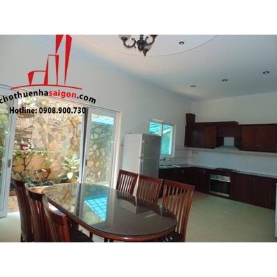 cần cho thuê biệt thự khu combound fidico đường nguyễn văn hưởng quận 2, giá cho thuê:1600$/tháng