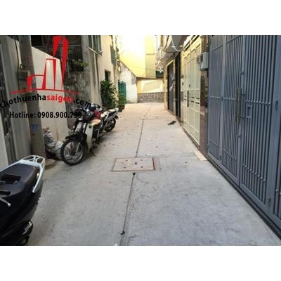 cho thuê nhà nguyên căn hẽm nguyễn trọng tuyển quận phú nhuận, giá cho thuê:16tr/tháng