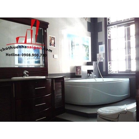 cho thuê villa quận 2, đường bình trưng đông giá 25tr