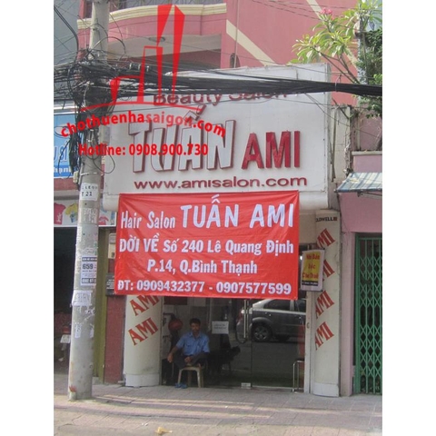 Cho thuê nhà quận Bình Thạnh, mặt tiền đường Lê Quang Định