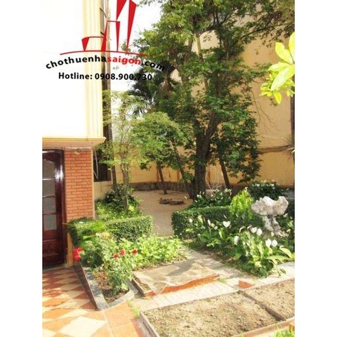 Cho thuê dài hạn biệt thự quận bình thạnh, khu biệt thự Thanh Đa, đường Bình Quới, Phường 27, Quận Bình Thạnh.