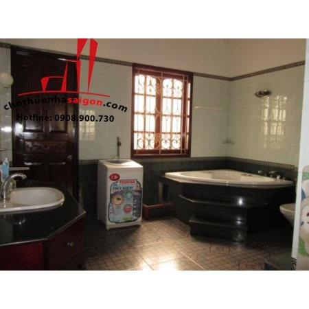 Cho thuê dài hạn biệt thự quận bình thạnh, khu biệt thự Thanh Đa, đường Bình Quới, Phường 27, Quận Bình Thạnh.