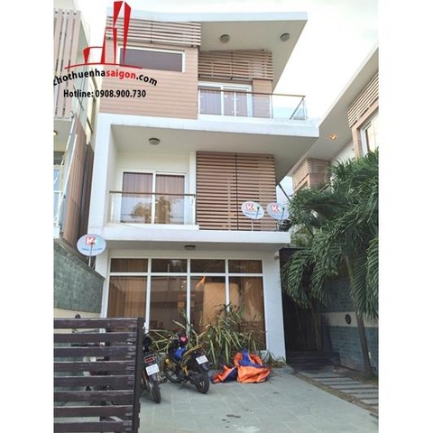 cần cho thuê biệt thự khu combound đường nguyễn văn hưởng quận 2, giá cho thuê:3300$ bao thuế