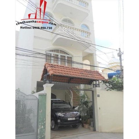 cho thuê nhà quận bình thạnh, đường nơ trang long giá 1600$