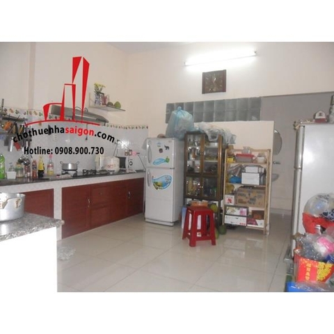 Cho thuê nhà Quận Bình Thạnh, mặt tiền đường Nguyễn Cửu Vân. Giá : 1.000 usd/tháng.