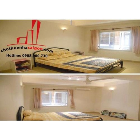 cho thuê nhà quận bình thạnh, đường nơ trang long giá 1600$