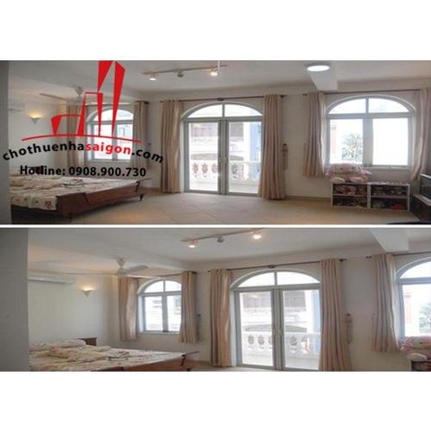 cho thuê nhà quận bình thạnh, đường nơ trang long giá 1600$