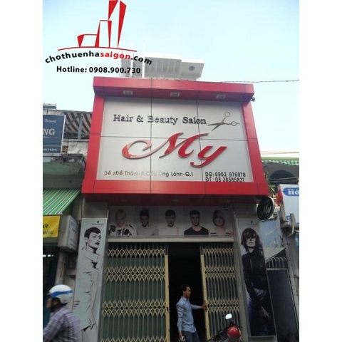 cần cho thuê nhà nguyên căn mặt tiền đường đề thám, quận 1