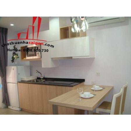 cho thuê căn hộ Serviced apartment quận 3, đường trần quốc toản giá 580$