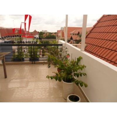 cho thuê biệt thự khu combound fidico, đường nguyễn văn hưởng quận 2, giá 2200$/tháng