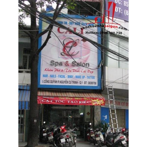 cho thuê nhà mặt tiền đường cống quỳnh, quận 1