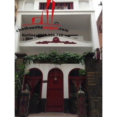 cho thuê nhà đường trần quang diệu , quận 3, giá 14tr