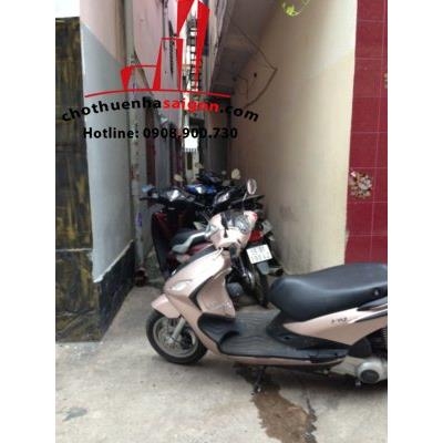 cho thuê nhà đường trần quang diệu , quận 3, giá 14tr