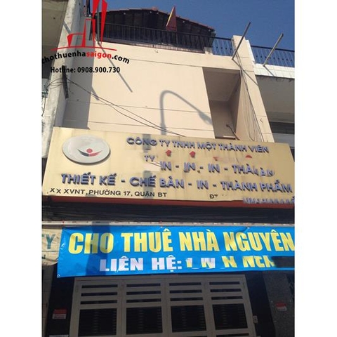 cho thuê nhà quận bình thạnh, đường xô việt nghệ tĩnh , phường 17, quận bình thạnh, giá cho thuê:45tr/tháng