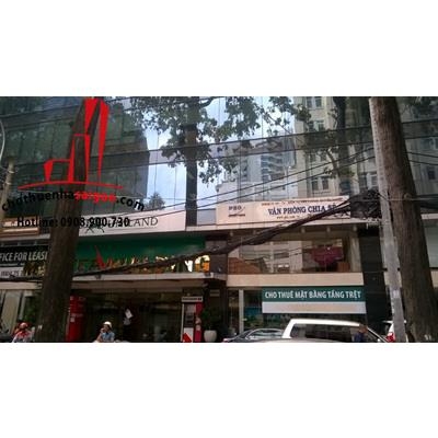 cho thuê mặt bằng mặt tiền đường trần cao vân, quận 3, giá cho thuê:12.000$/tháng