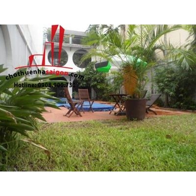 cho thuê biệt thự quận bình thạnh, đường hẽm nguyễn văn đậu giá cho thuê:3000$/tháng
