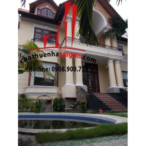 Cho thuê Villa Quận 2, khu compound Thảo Điền, giá 3500$