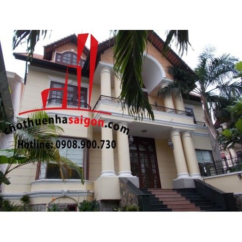 Cho thuê Villa Quận 2, khu compound Thảo Điền, giá 3500$