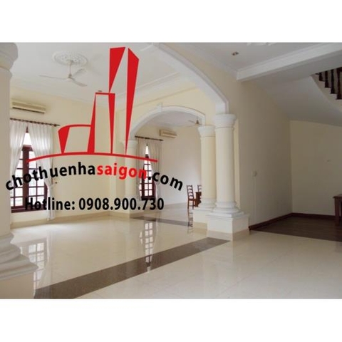 Cho thuê Villa Quận 2, khu compound Thảo Điền, giá 3500$