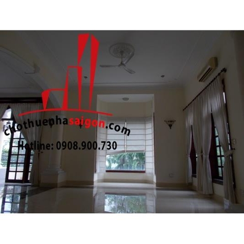 Cho thuê Villa Quận 2, khu compound Thảo Điền, giá 3500$