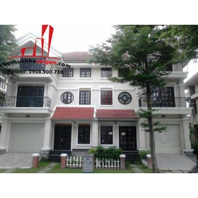 cho thuê biệt thự khu biệt thự lan anh, đường lương đình của,phường bình an,quận 2