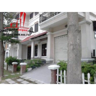 cho thuê biệt thự khu biệt thự lan anh, đường lương đình của,phường bình an,quận 2