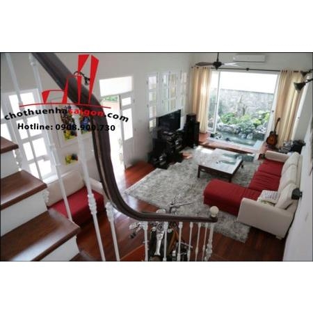 cho thuê biệt thự sân vườn khu combound thảo điền, quận 2