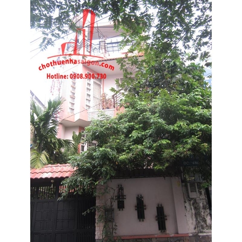 Cho thuê nhà quận Bình Thạnh, mặt tiền đường Nguyễn Cửu Vân