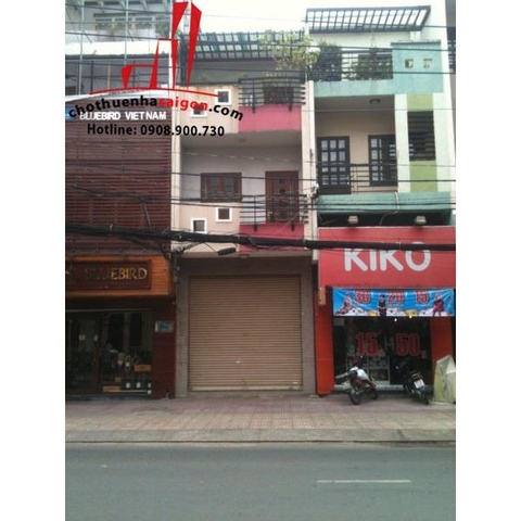 cho thuê nhà mặt tiền đường nguyễn đình chiểu, quận 3