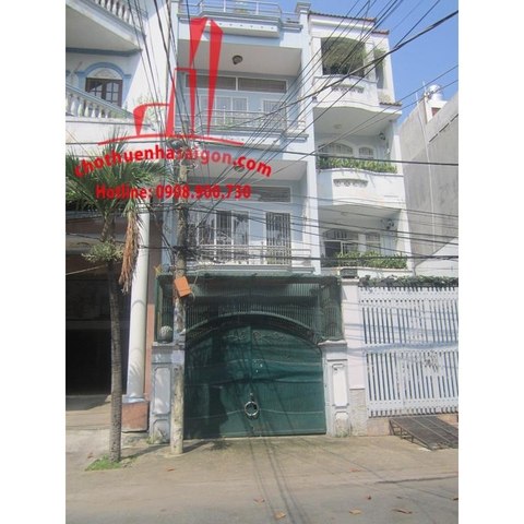 Cho thuê nhà quận Bình Thạnh, hẻm nội bộ đường D2