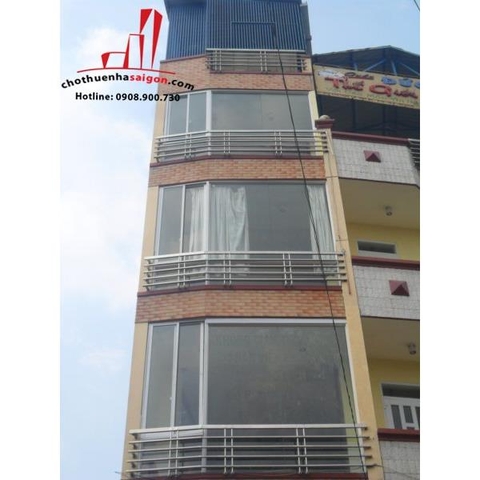 cần cho thuê nhà nguyên căn mặt tiền bờ kè, đường lê văn sỹ, quận 3