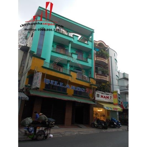 cho thuê nhà nguyên căn mặt tiền rạch bùng binh, quận 3, giá 6000$/tháng
