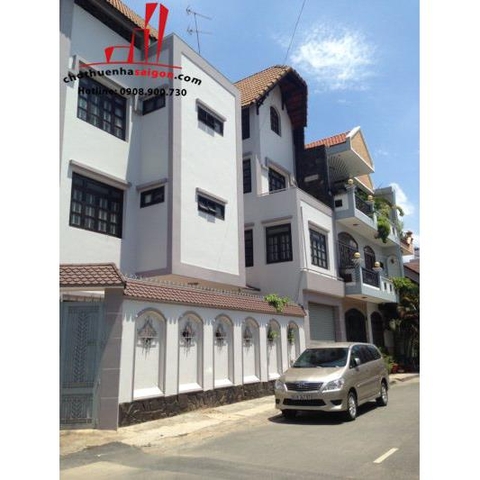 Cho thuê biệt thự quận Bình Thạnh,đường nguyễn huy tưởng Giá 1600 usd/tháng