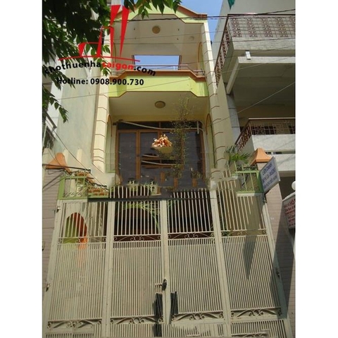 cho thuê nhà quận 3, đường trương định giá 1800$