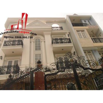 cho thuê căn biệt thự góc 2 mặt tiền đường lương đình của quân 2, giá thương lượng