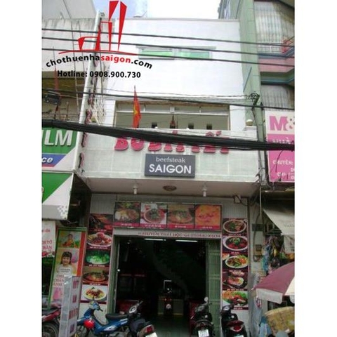 cho thuê nhà nguyên căn mặt tiền đường nguyễn thái học phường cầu ông lãnh, quận 1