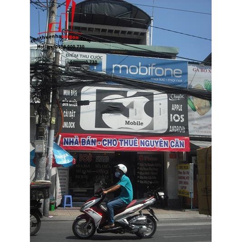 cho thuê nhà nguyên căn mặt tiền đường cách mạng tháng 8, quận 3, giá cho thuê:80tr/tháng