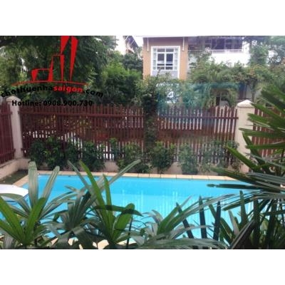 cần cho thuê biệt thự khu comboud phú nhuận, đường nguyễn văn hưởngthảo điền, quận 2