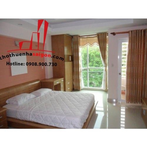 cho thuê căn hộ  Serviced Apartment quận 1, đường tôn thất tùng giá 700$