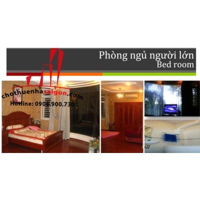 cho thuê biệt villa quận bình thạnh, villa khu thiên hà bình quới giá cho thuê: thương lượng