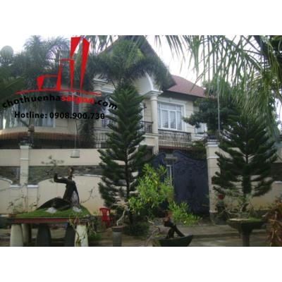 cho thuê biệt villa quận bình thạnh, villa khu thiên hà bình quới giá cho thuê: 45tr/tháng