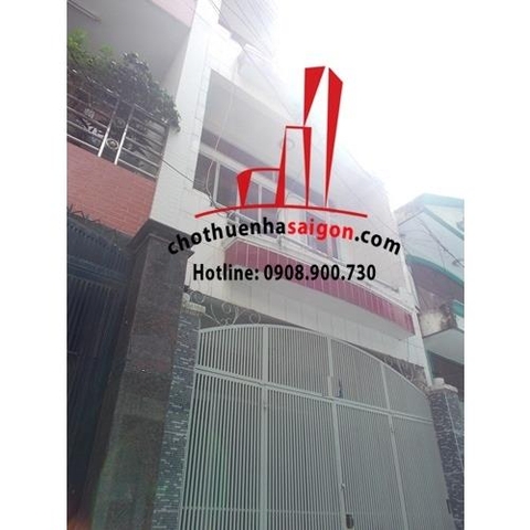 cho thuê nhà nguyê căn quận 3, đường nguyễn đình chiểu, giá 15tr.