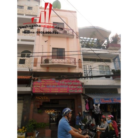 cho thuê nhà quận 1, mặt tiền đường nguyễn hữu cầu giá 2200$/tháng