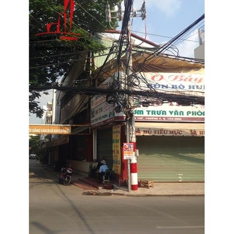 cần cho thuê nhà góc 2 mặt tiền đường yên thế, p4, quận tân bình, giá cho thuê:35tr/tháng