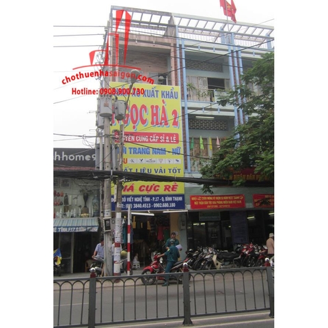 Cho thuê nhà quận Bình Thạnh, mặt tiền đường Xô Viết Nghệ Tĩnh